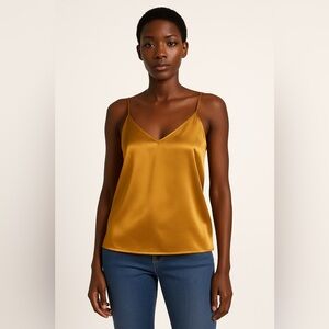 Banana Republic Gold Satin Cami Top | Size M | Worn Twice
